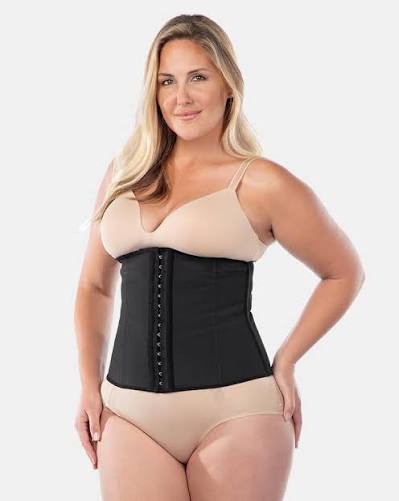 Plus Size Firm Control Latex Hourglass Waist Trainer Corset