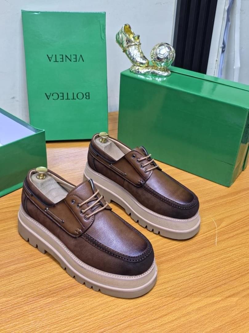 Bottega Veneta Inspired Men’s Lug-Sole Chunky Loafers - Image 2