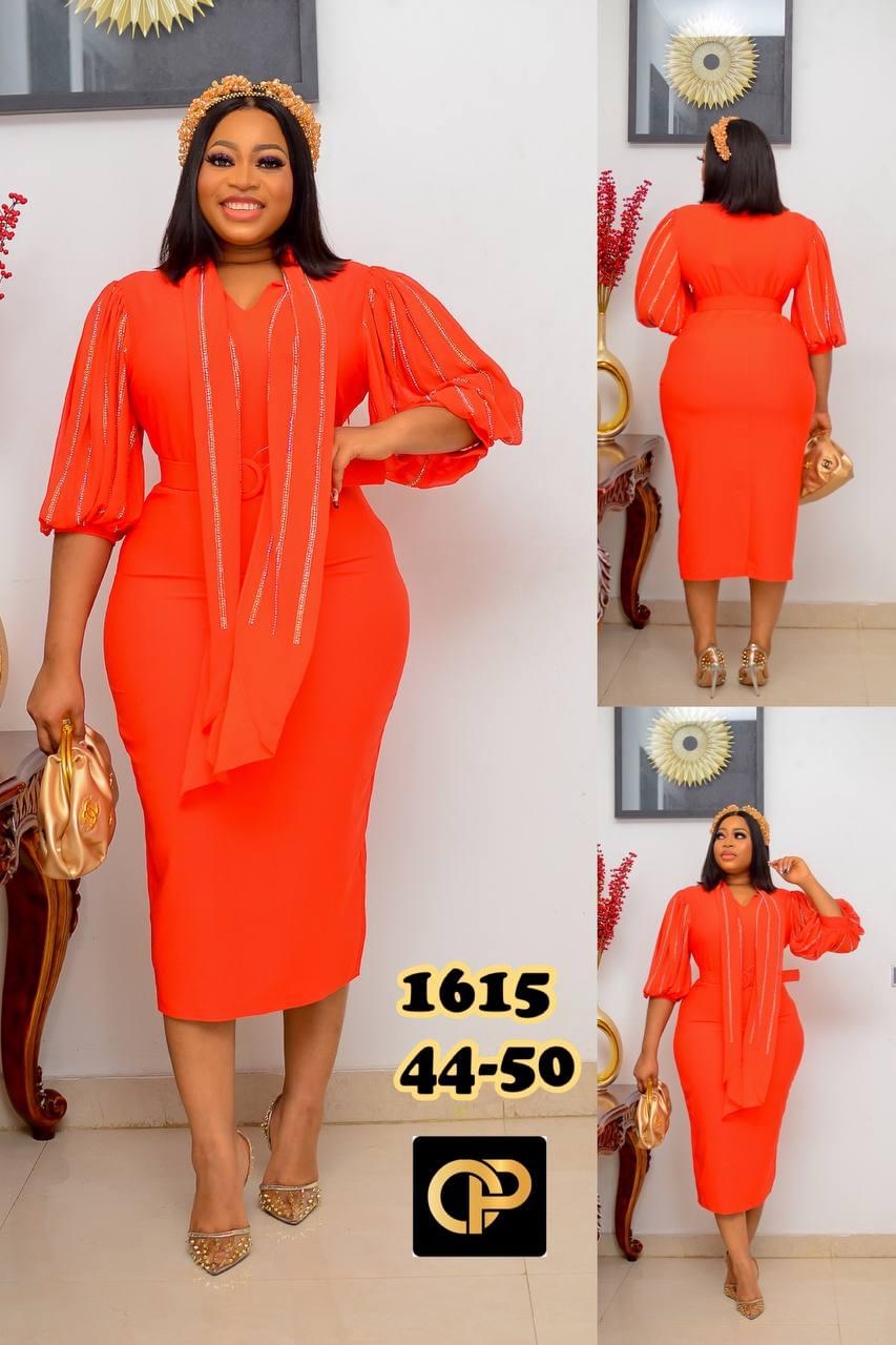 Aurora Pleated Fan-Sleeve Gown - Image 5