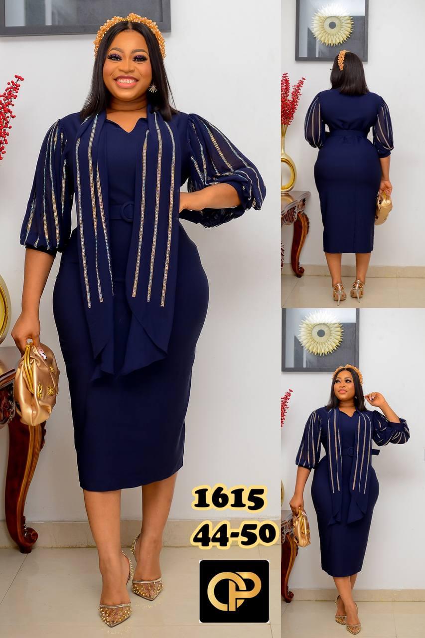 Aurora Pleated Fan-Sleeve Gown - Image 7