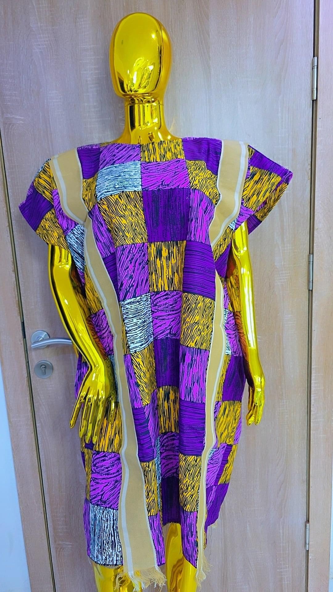 Ankara Print Gown Traditional Casual Wear